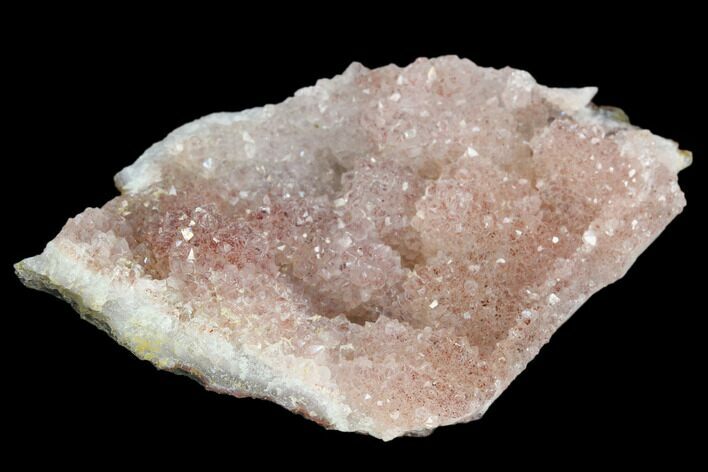 Hematite Quartz Crystal Geode Section - Morocco #127973